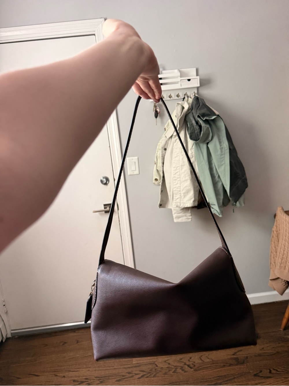 Coach Chelsea 30 Shoulder Bag Maple - Picture 2 of 9